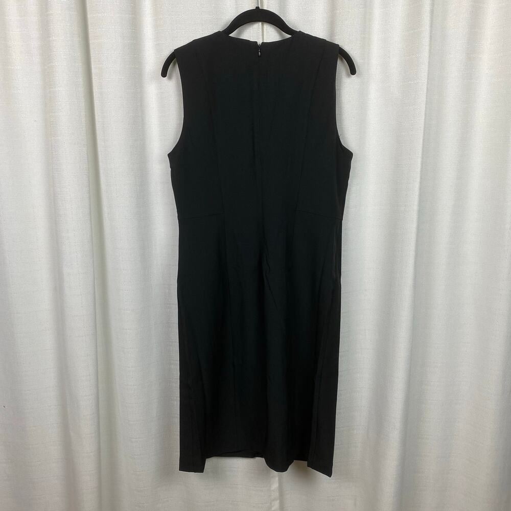 Banana Republic Black Sculpted Knee Length Sheath Dress Sz.10 NWT - Picture 9 of 15